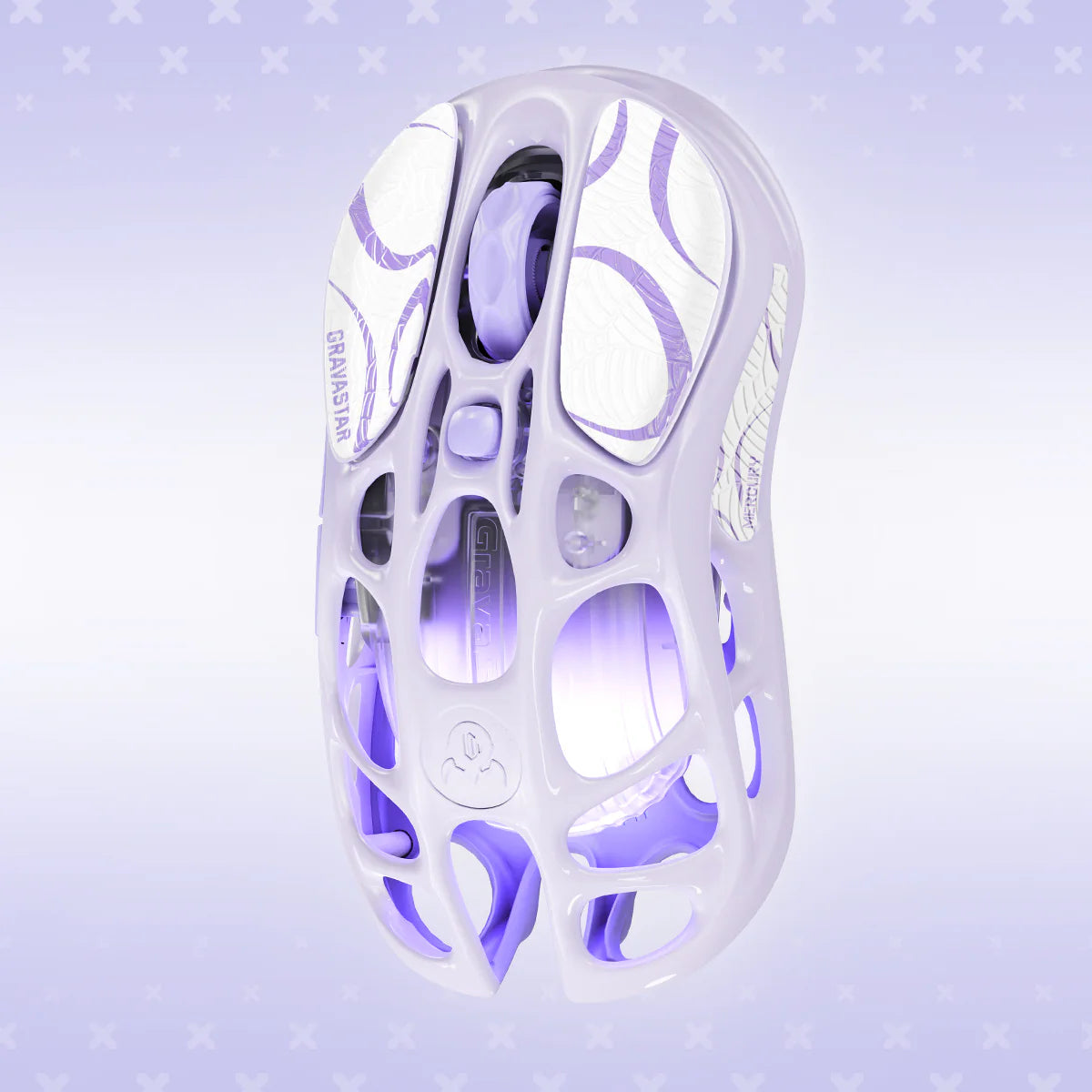 Gravastar Mercury M1 Pro Lavender Purple Mouse