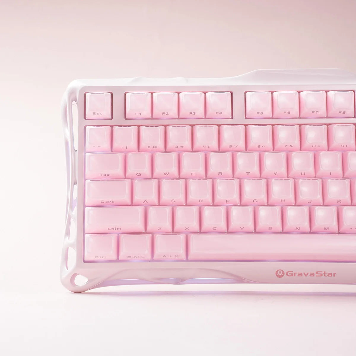 Gravastar Mercury K1 Sakura Pink Keyboard