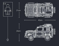 Landrover Defender Building Block Set