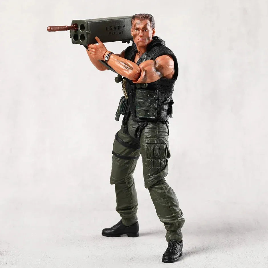 NECA Commando John Matrix Action Figure (18 cm)