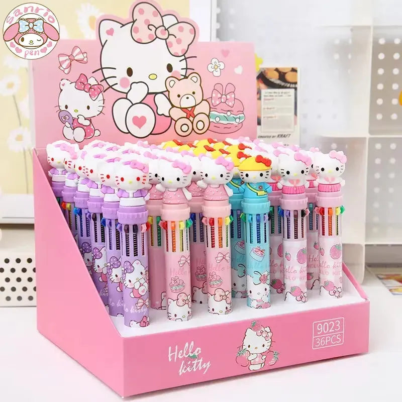 Hello Kitty 10 Color Mystery Box Ball Pen