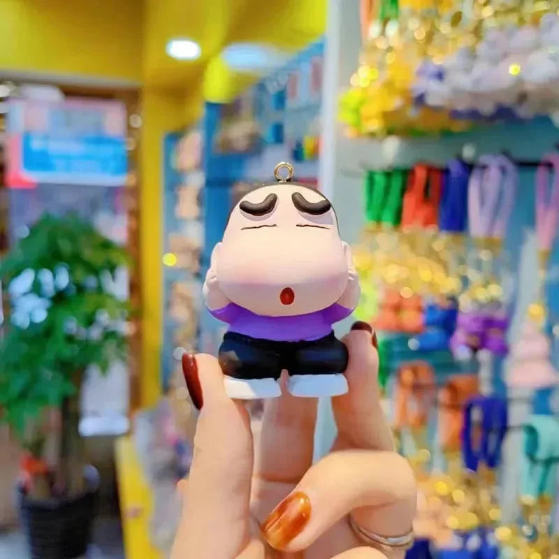O-Mazing Squat Shinchan Keychain