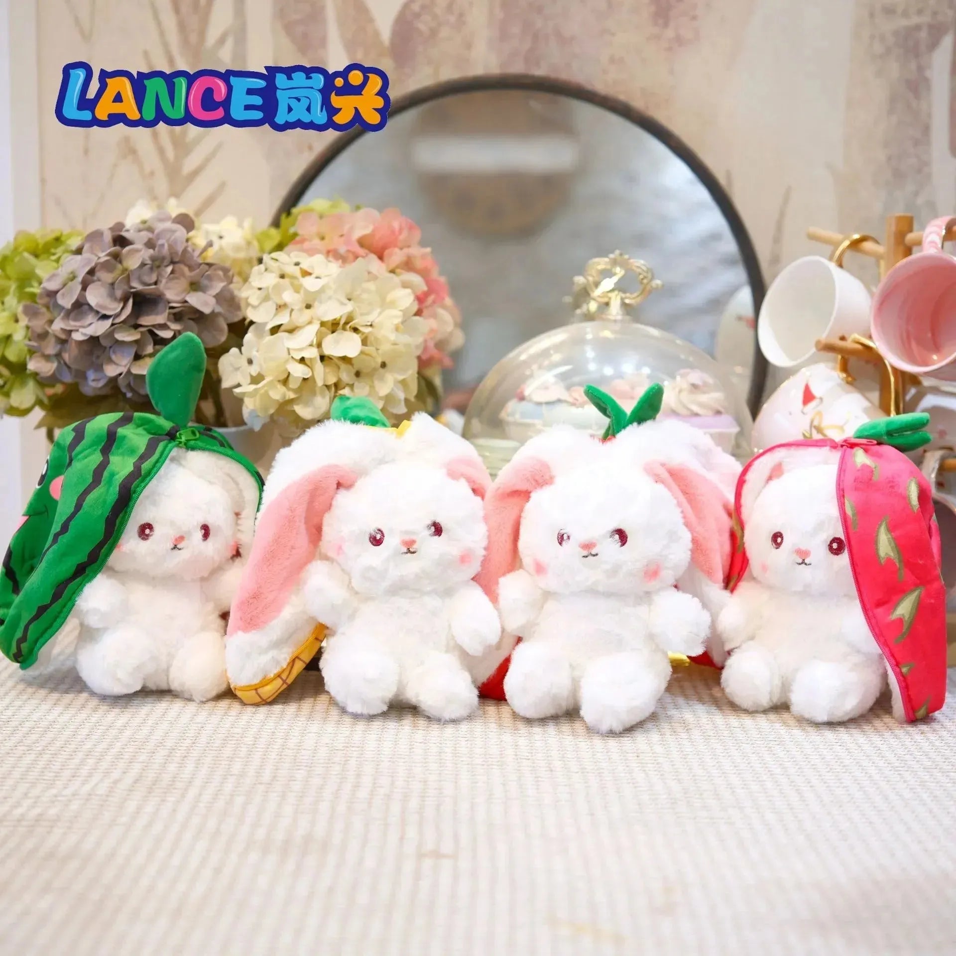 2 in 1 Reversible Fruit Bunny (20 cm)