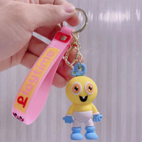 Poppy's Playtime Monster Smiley Keychains