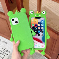 Lovely Frog Phone Case for iphone 11/11pro/11pro max/12/12mini/12pro/12pro max/13/13pro/13pro max/14/14plus/14pro/14pro max PN6209 - Bear Hugs