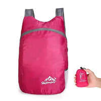 Backpack in a Pouch Folding Bag (20L Capacity)