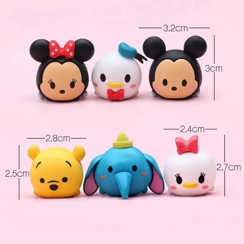 DSNY Tsum Tsum Face Figurine Set