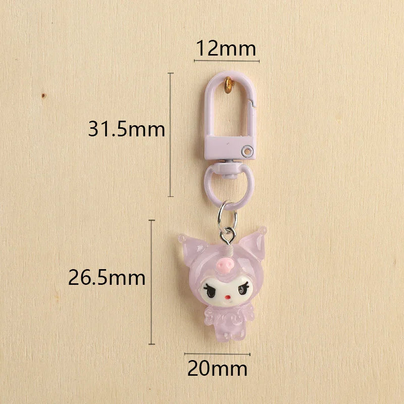 Sanliou Crystal Critters Charm Keychain