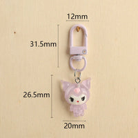 Sanliou Crystal Critters Charm Keychain