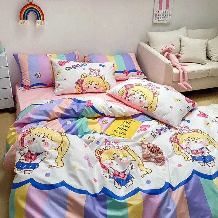 Cute Sailormoon Bedding Set PN4092 - Bear Hugs
