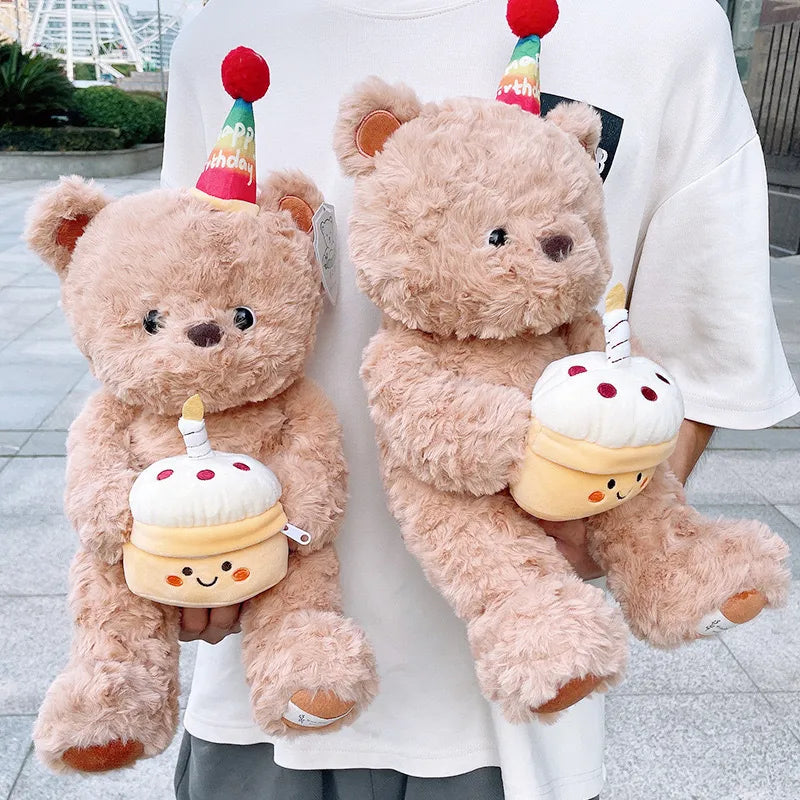 Hat Birthday Bear Plushie (40 cm)