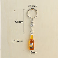 Brew Buddy Beer Bottle Keychain
