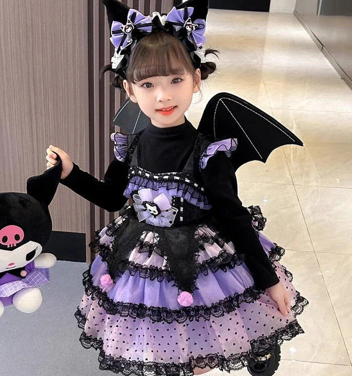 Fashion Kuromi Dress Set For Children PN6447 - Bear Hugs