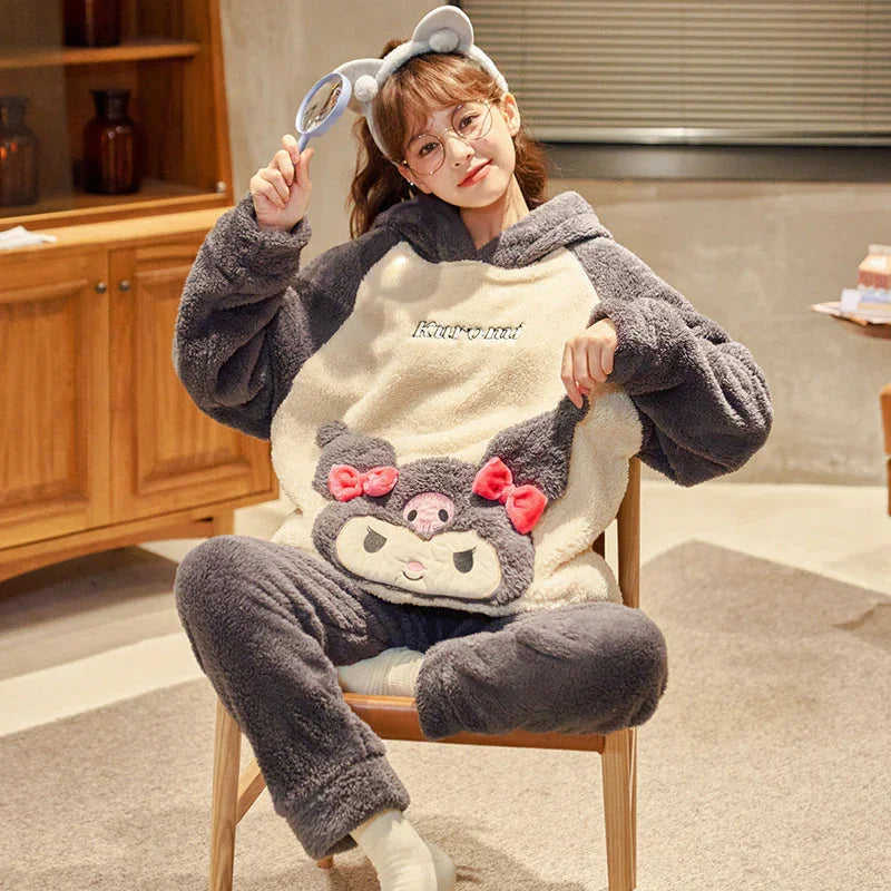 Fashion Girls Winter Pajamas PN4397 - Bear Hugs