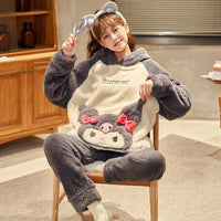 Fashion Girls Winter Pajamas PN4397 - Bear Hugs