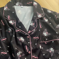 Black Anime Pajamas Suits PN4922 - Bear Hugs