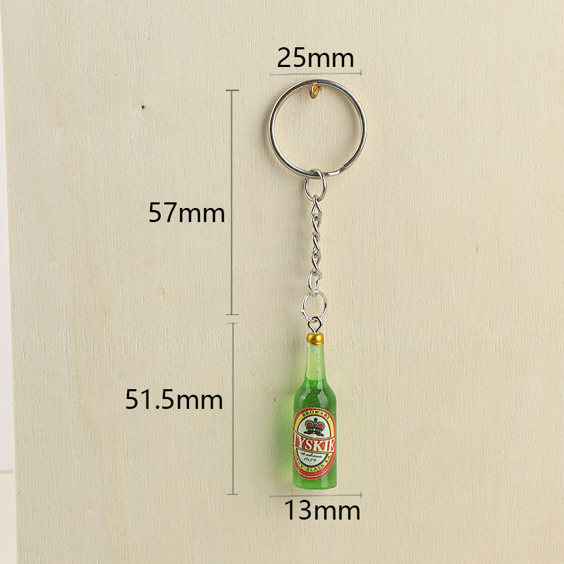 Brew Buddy Beer Bottle Keychain