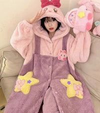 Fashion Girls Winter Pajamas Suits PN6499 - Bear Hugs