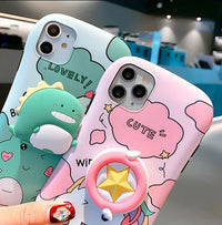 Cartoon Phone Case for iphone 6/6s/6plus/7/7plus/8/8P/X/XS/XR/XS Max/11/11pro/11pro max/12/12pro/12mini/12pro max PN2126 - Bear Hugs