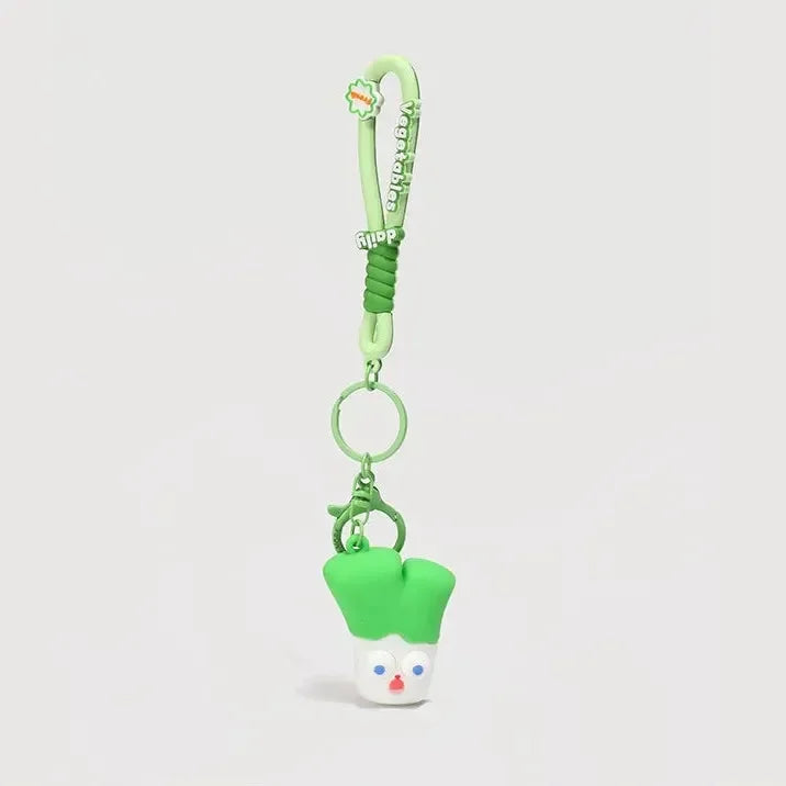Screaming Vegetables Eye-Popping Keychain