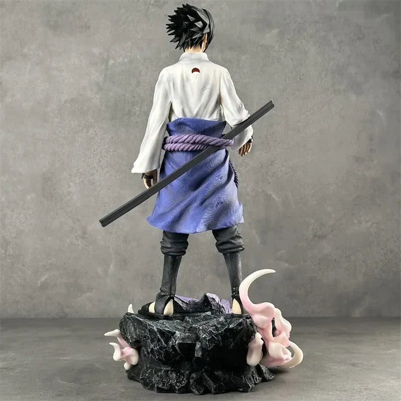 Figurines de luxe Naruto et Sasuke (42 cm) 