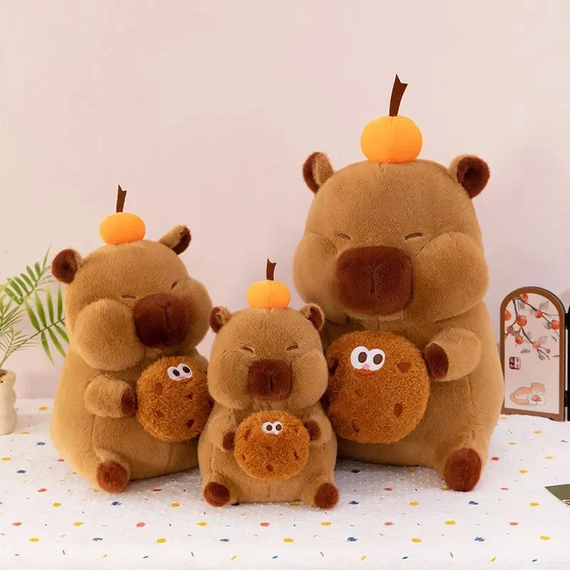 Cookie Hungry Capybara Plush