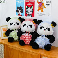 Floral Charm Giant Panda Plushie
