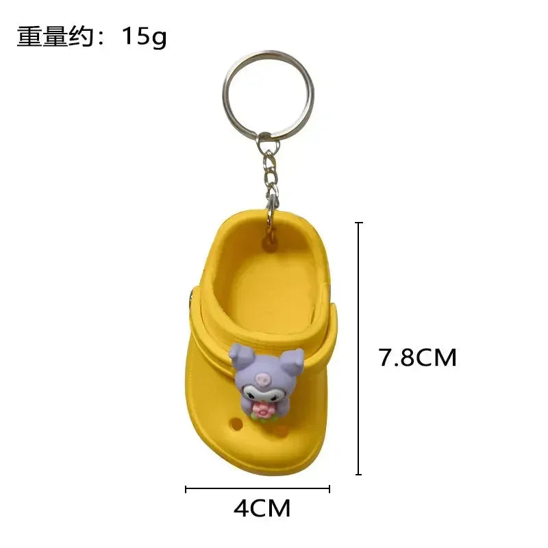 Sanliou Pocket Paws Crocs Keychain