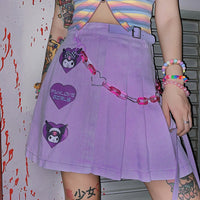 Fashion Embroidered Pleated Skirt PN3035 - Bear Hugs