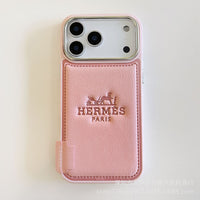 Horse Carriage Luxe Leather Phone Case (For iPhones)