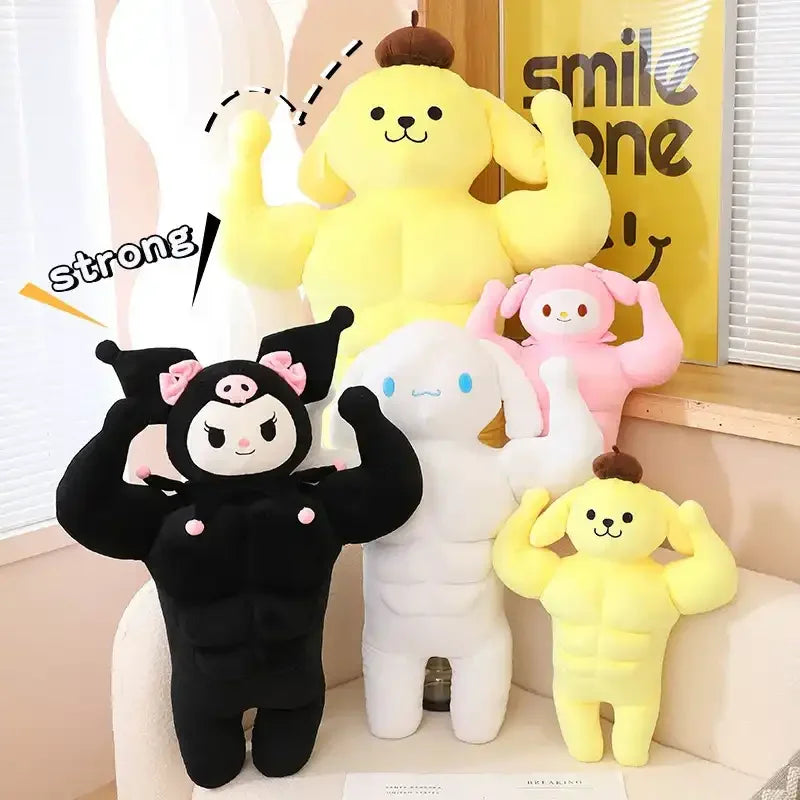 Sanliou Muscle Buddies Plush Toy