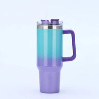 Premium Gradient Rainbow Tumblers (40 oz)