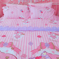 Pink Melody Bedding Set PN1016 - Bear Hugs