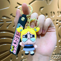 Powerpuff Girls Crybaby Cop Keychain