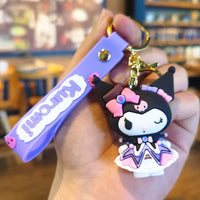 Kuromi Style Squad 3D Keychain