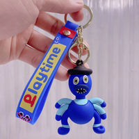 Poppy's Playtime Monster Smiley Keychains