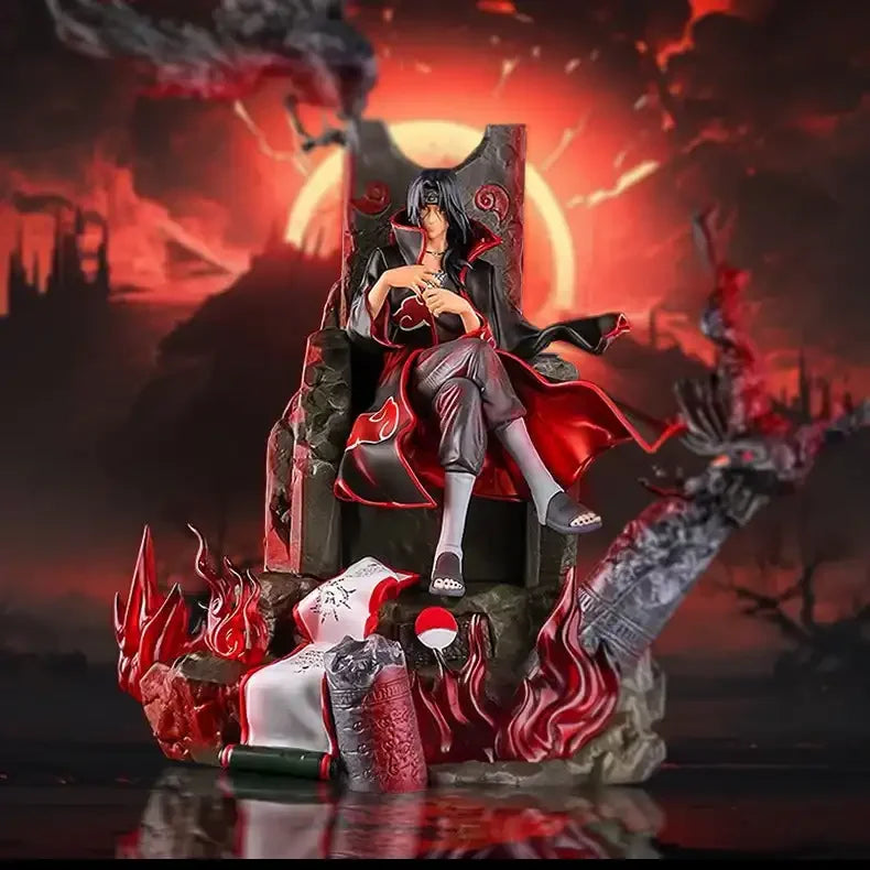 Uchiha on Skunk Throne Figurine (33 cm)