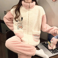 Fashion Cartoon Pajamas Home Suit PN6224 - Bear Hugs