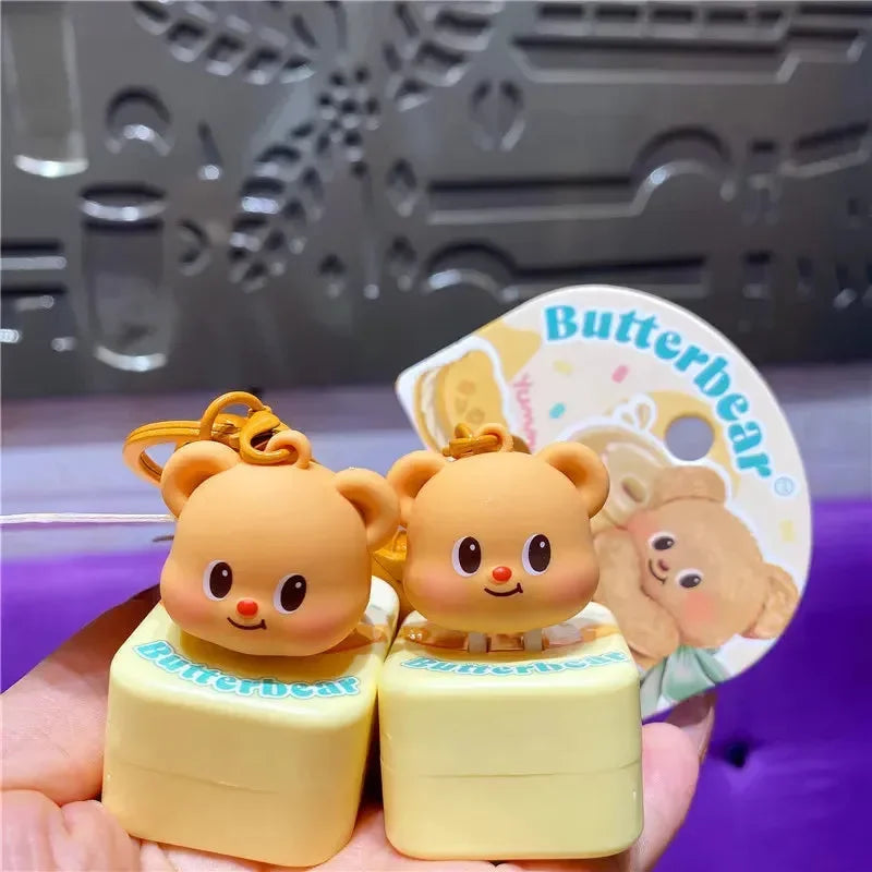 Butterbear Charger Dock Keychain