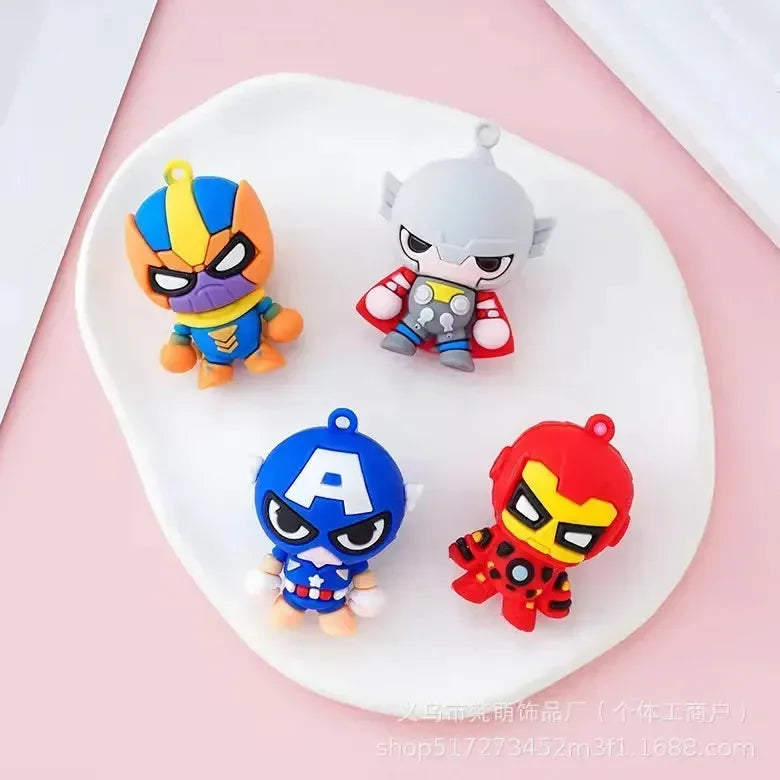 League of Legends Superhero Keychain