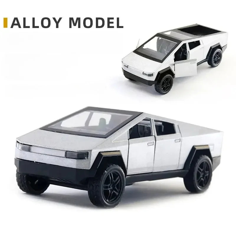 Futuristic Die-cast Tesla Cybertruck (1:36 Scale)