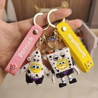 SpongeBob Patrick Cookie Friend Keychain