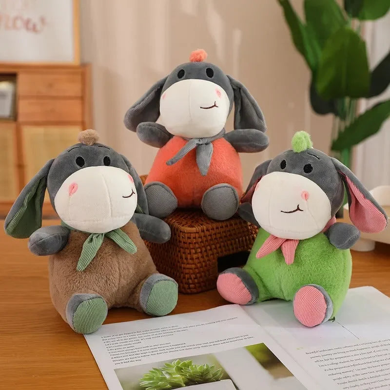 Peluche Âne Farmyard Fun (25 cm) 