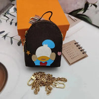 Luxe Designer Doodle Mini Pouch