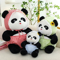 Floral Charm Giant Panda Plushie