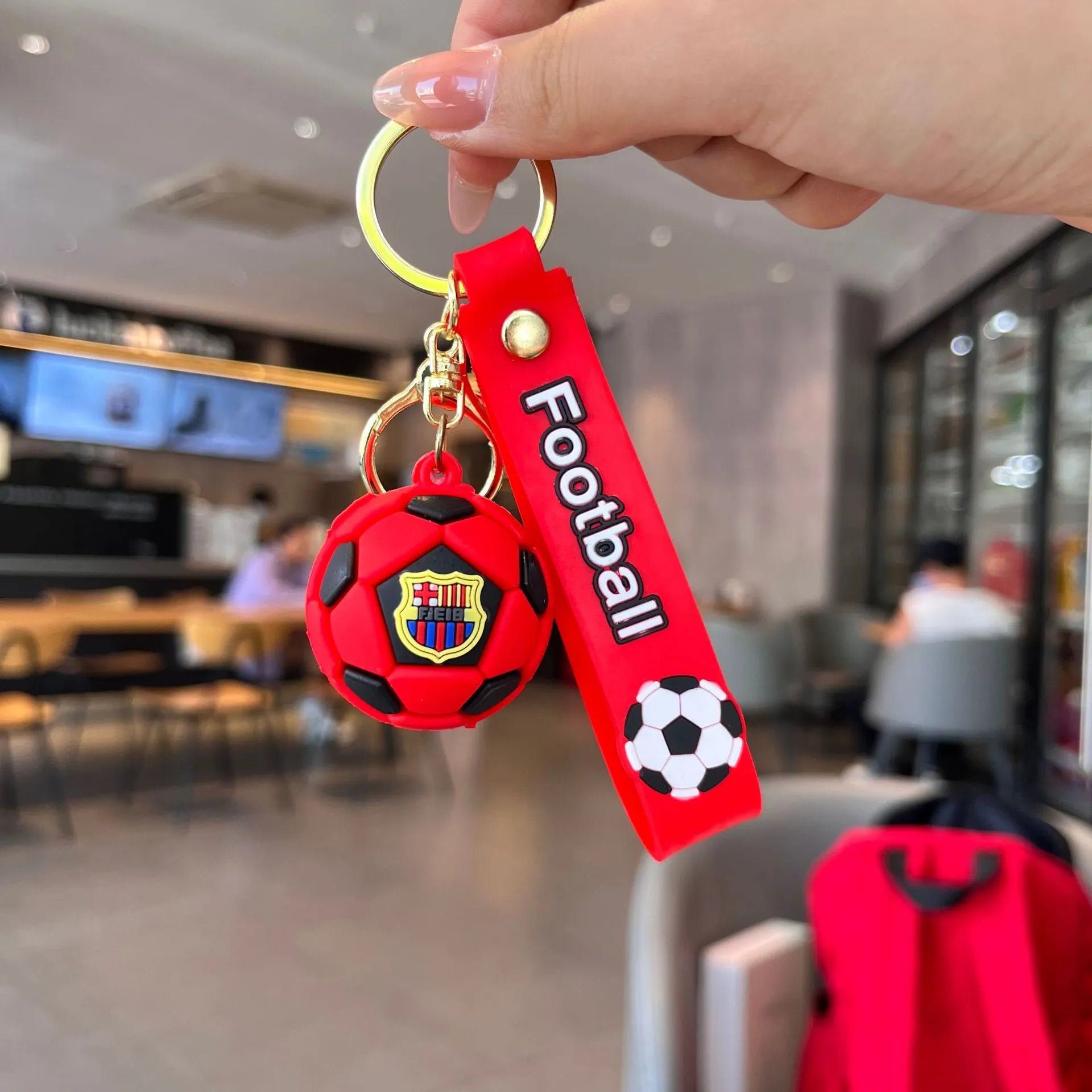 Creative Football 3D Keychain