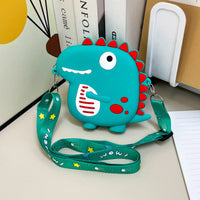 Dinosaur Silicon Sling Bag