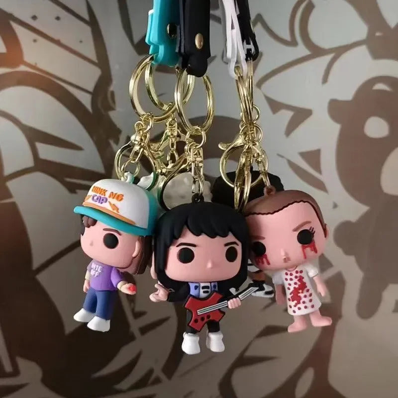 Stranger Things Squad 3D Keychain