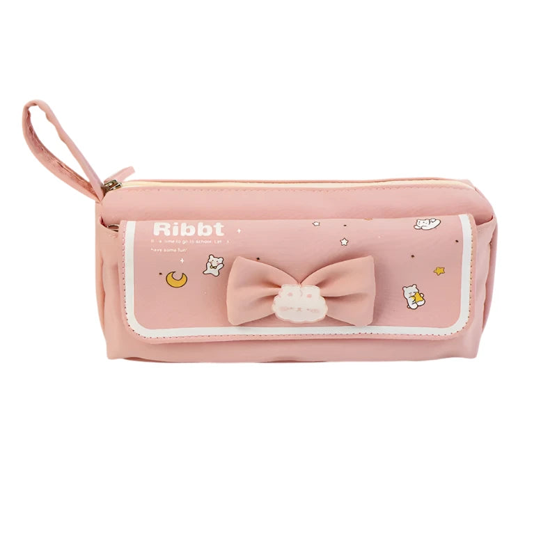 Kawaii Rabbit Bow Pencil Pouch