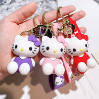 Elegant Hello Kitty 3D Keychain